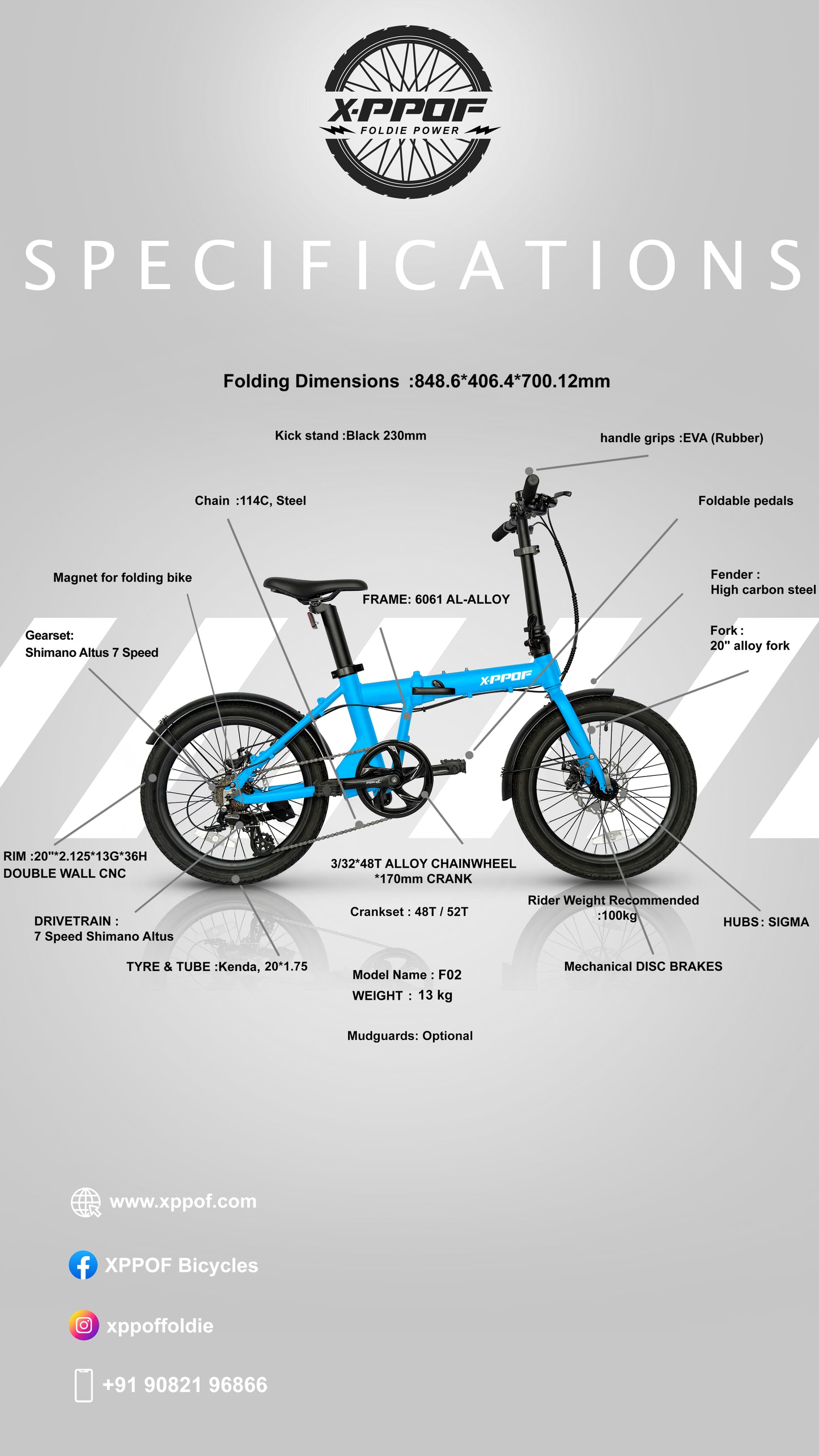Pre-Booking – X-PPOF Folding Cycle (₹4,000 Advance – September Batch)