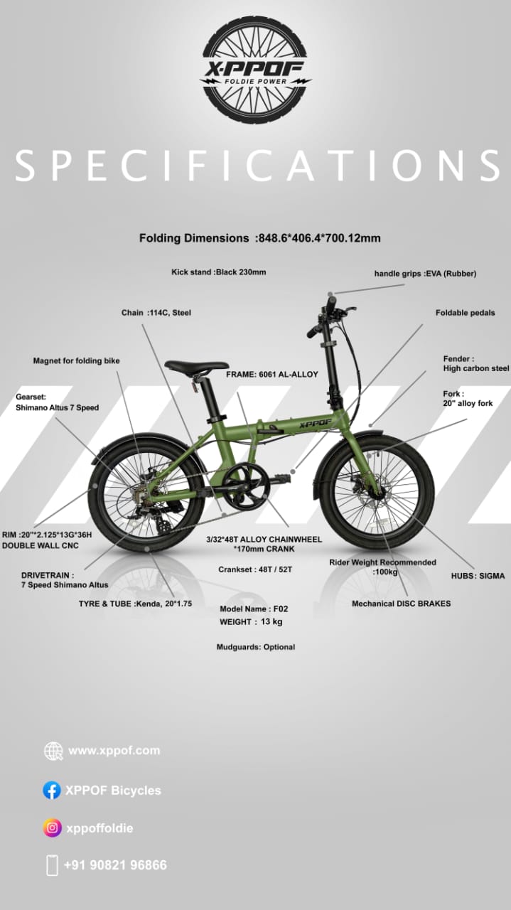 Pre-Booking – X-PPOF Folding Cycle (₹4,000 Advance – September Batch)