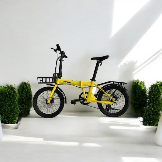 X-PPOF F02 Yellow – 20" Wheels | 7-Speed | Alloy Frame