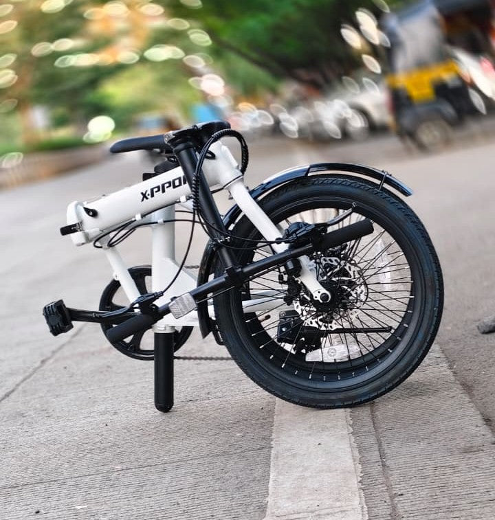 X-PPOF F02 WHITE – 20" Wheels | 7-Speed | Alloy Frame